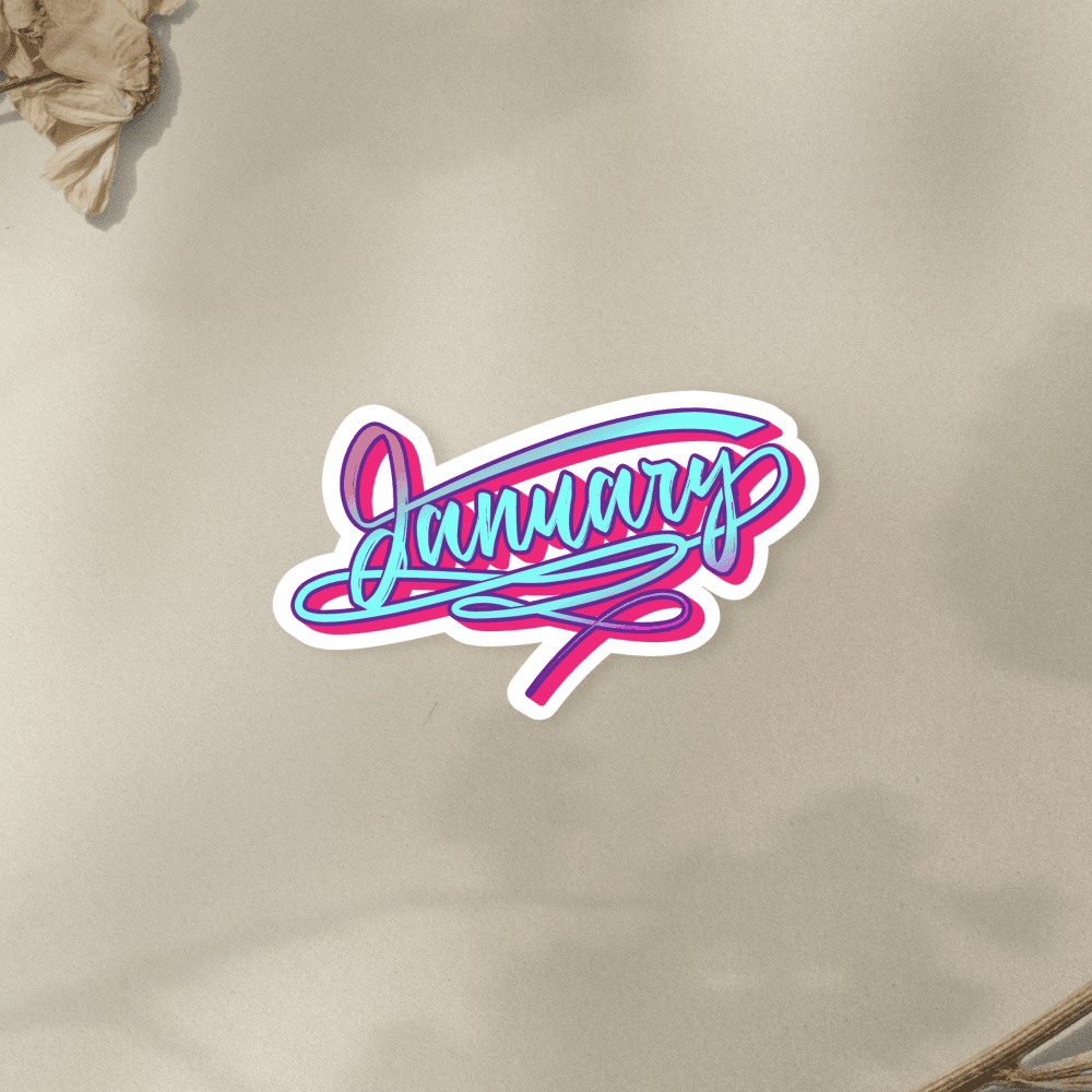 Simple Die Cut Stickers