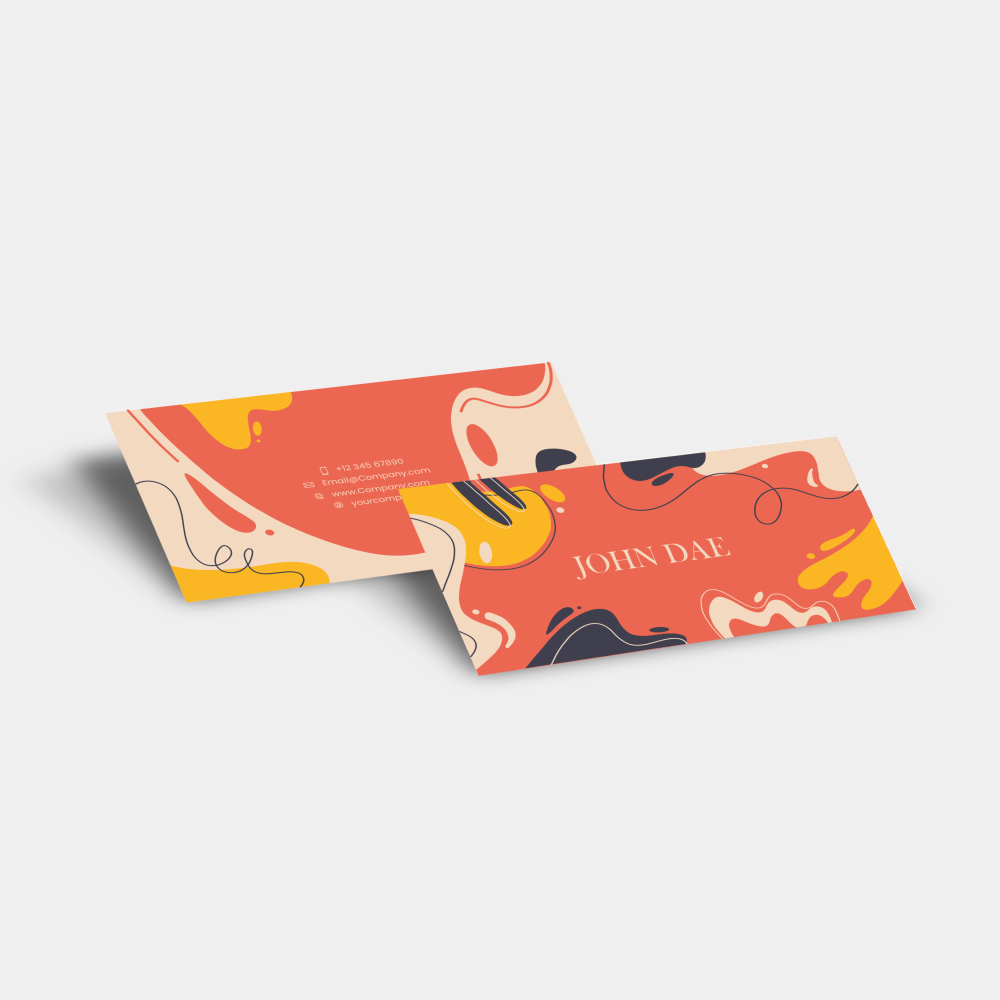 Slim Business Card - alternate view